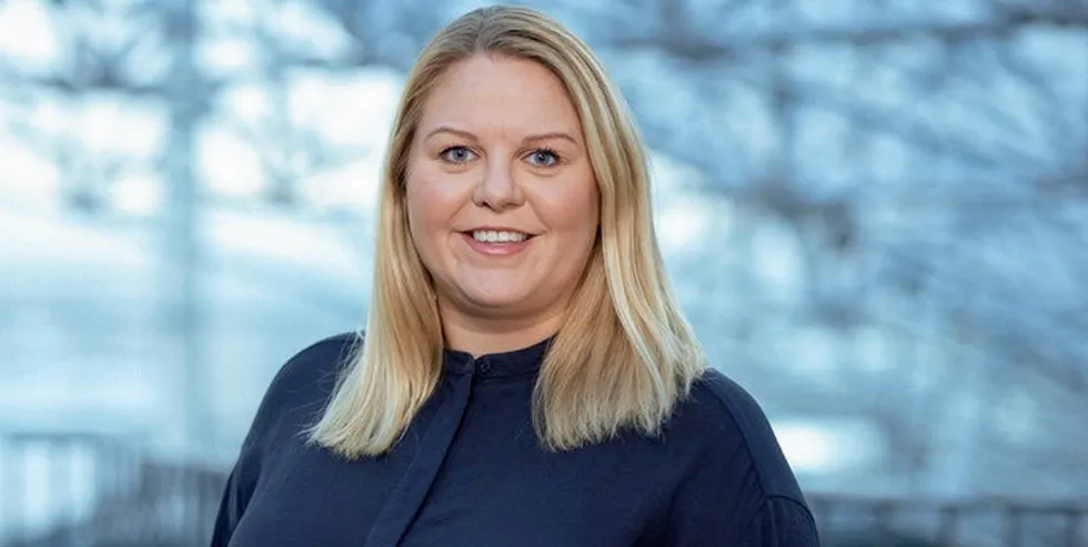 Greta Maria Gretarsdottir, Brim's new managing director of innovation, corporate social responsibility and investor relations.