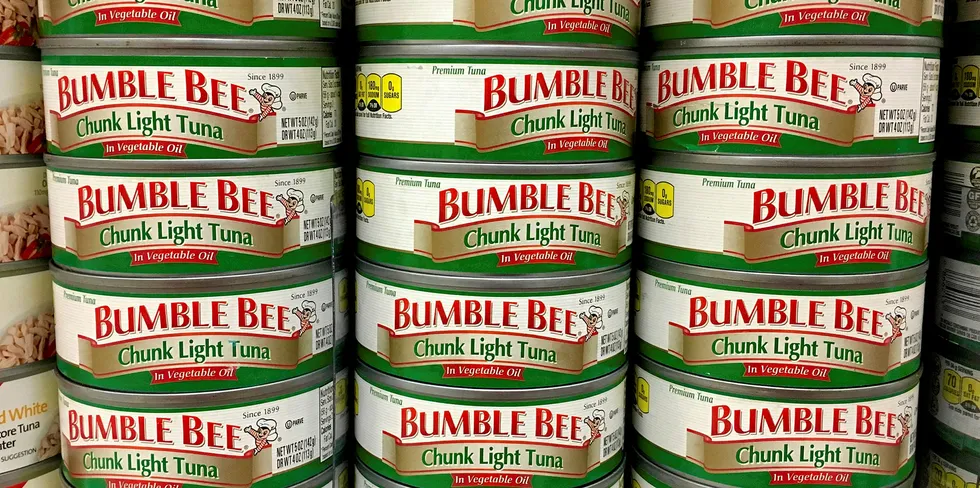Bumble Bee is looking for a life line.