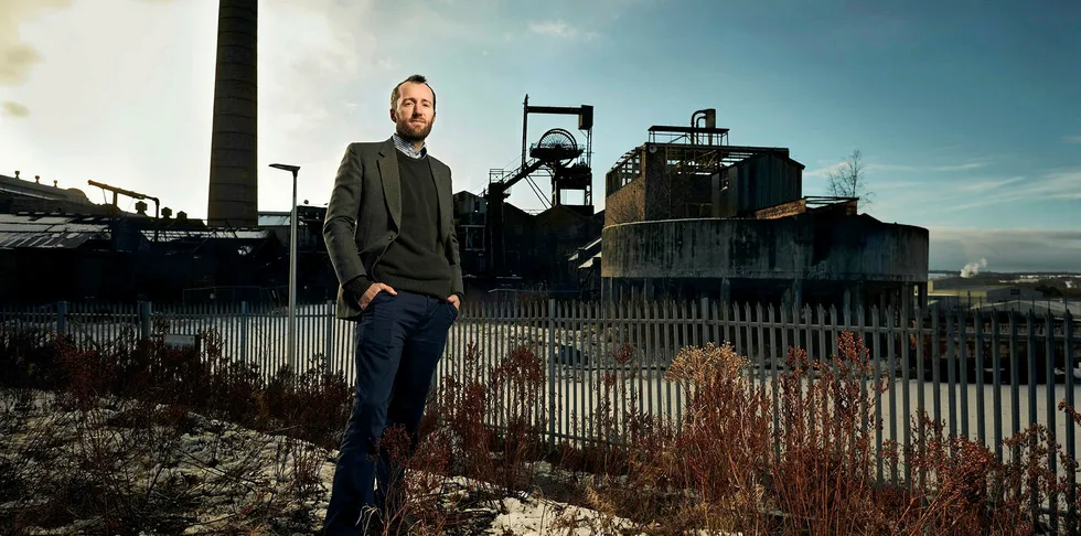 Gravitricity managing director Charlie Blair