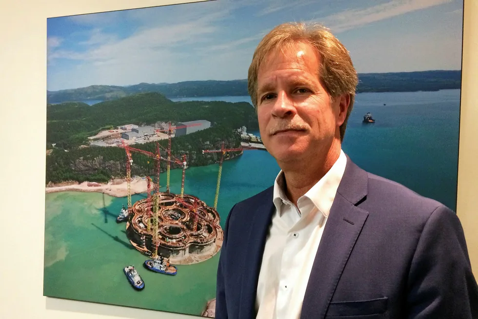 Kvaerner earner: Kvaerner Canada president and country manager Bill Fanning