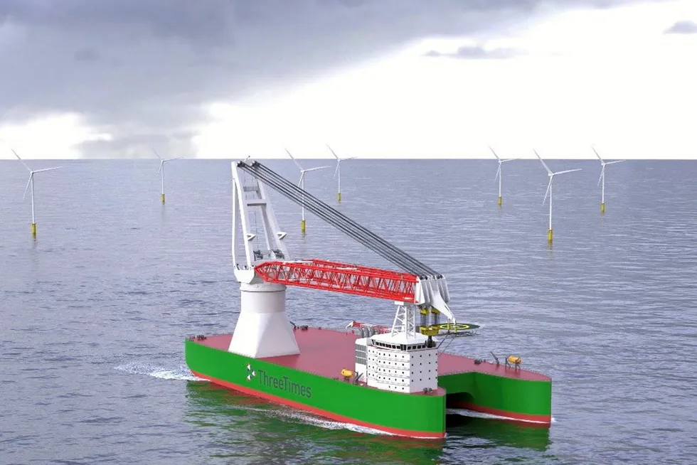 Multihull vessell: HLV7500 is designed with eco-credentials and is fuel-cell ready