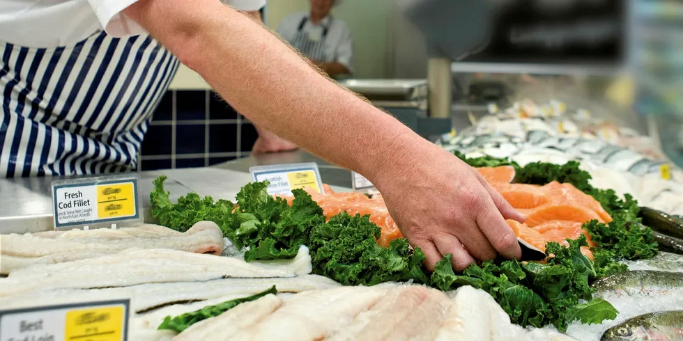 Natural fillets led the decline.