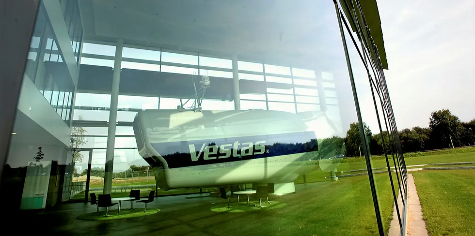 Turbines R&D Hedeager 42, Århus building . Vestas headquarters.