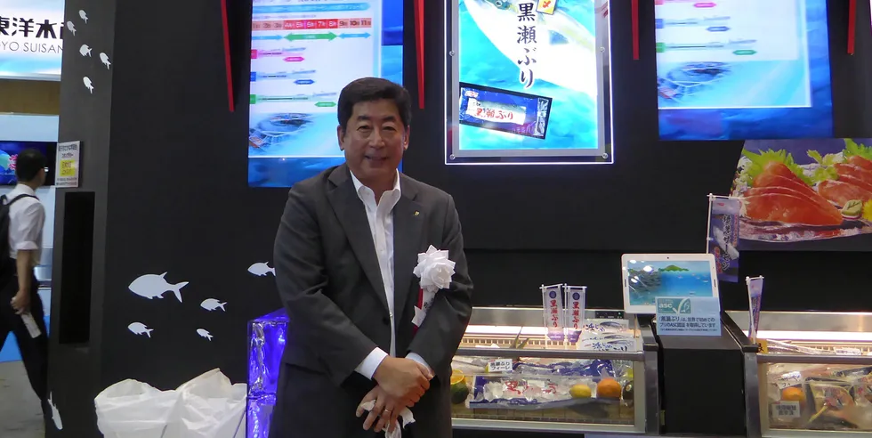 'We will continue to advance the aquaculture business and accelerate overseas expansion, which is our primary strategy,' says Nissui.