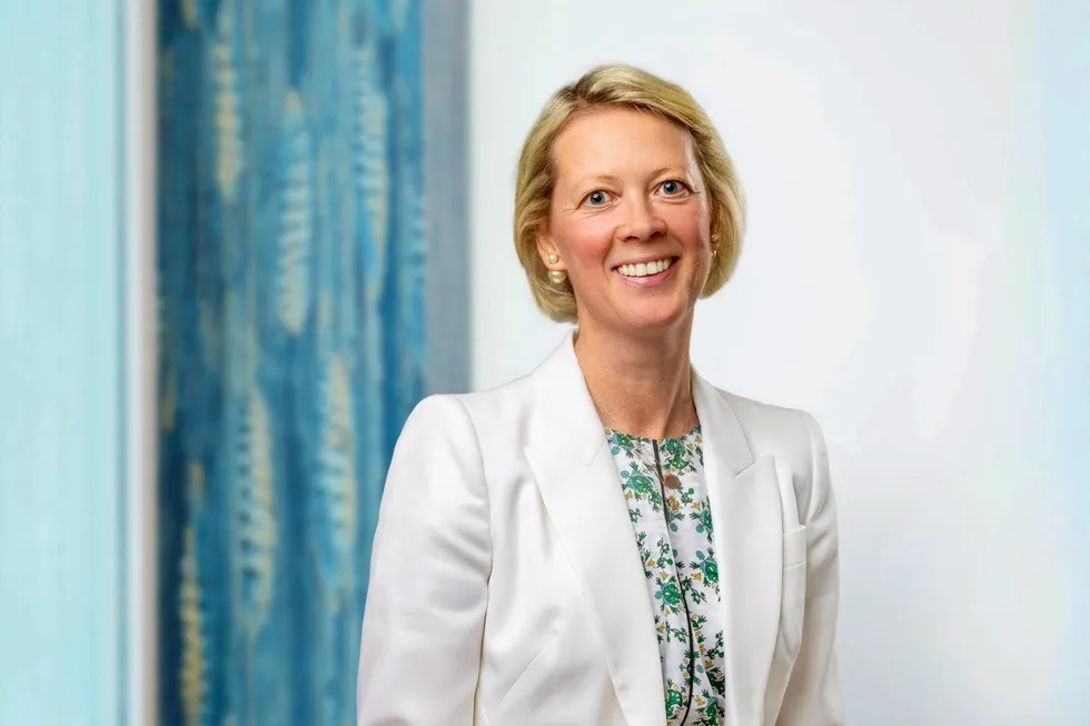Pharos Energy chief executive Katherine Roe