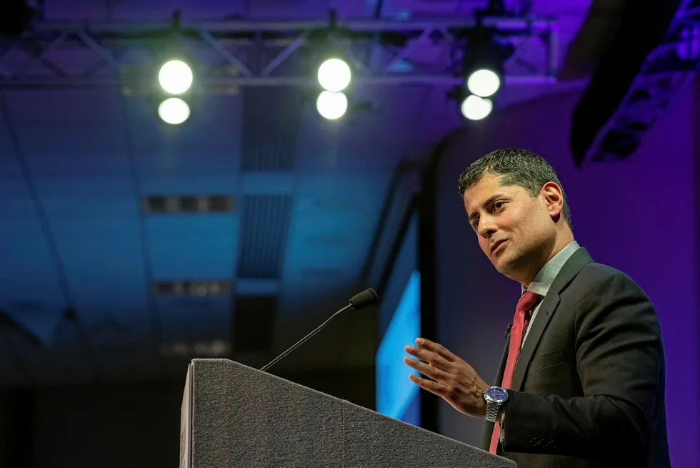 Taking his time: BP regional North Sea president Ariel Flores
