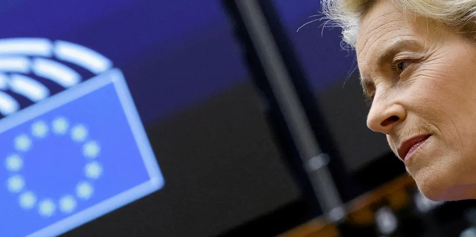 European Commission President Ursula von der Leyen.