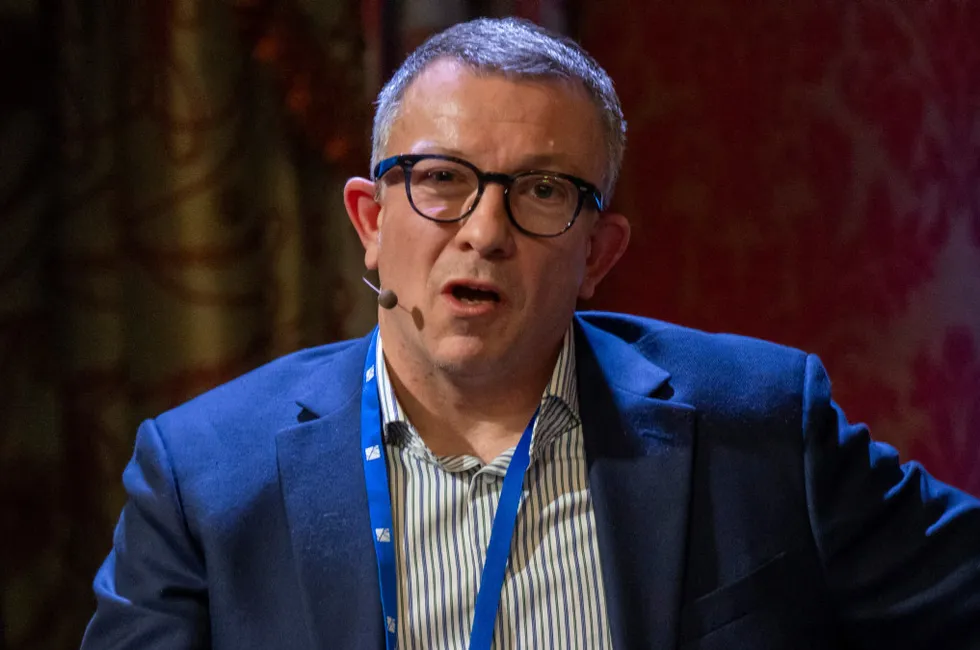 Optimist: Karl Johnny Hersvik, chief executive of Aker BP
