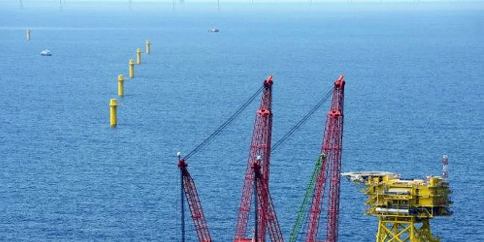 Innogy when building Nordsee One
