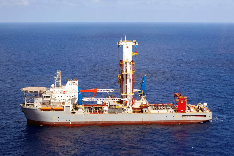 The drillship: Globetrotter I