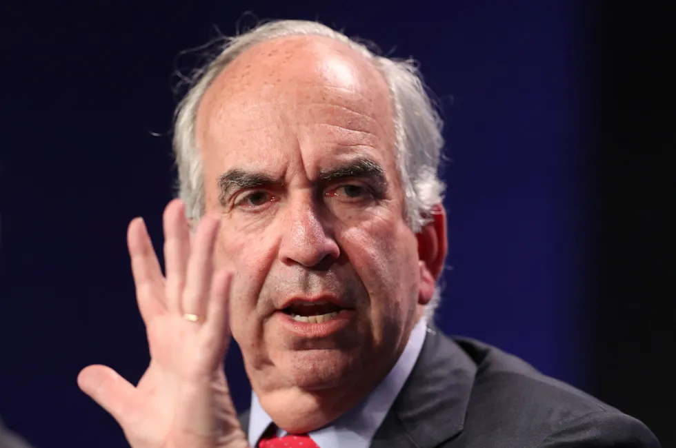 Assessing: Hess chief executive John Hess
