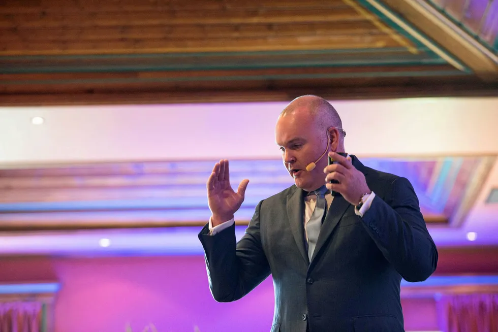 Changing scene: Transocean chief executive Jeremy Thigpen