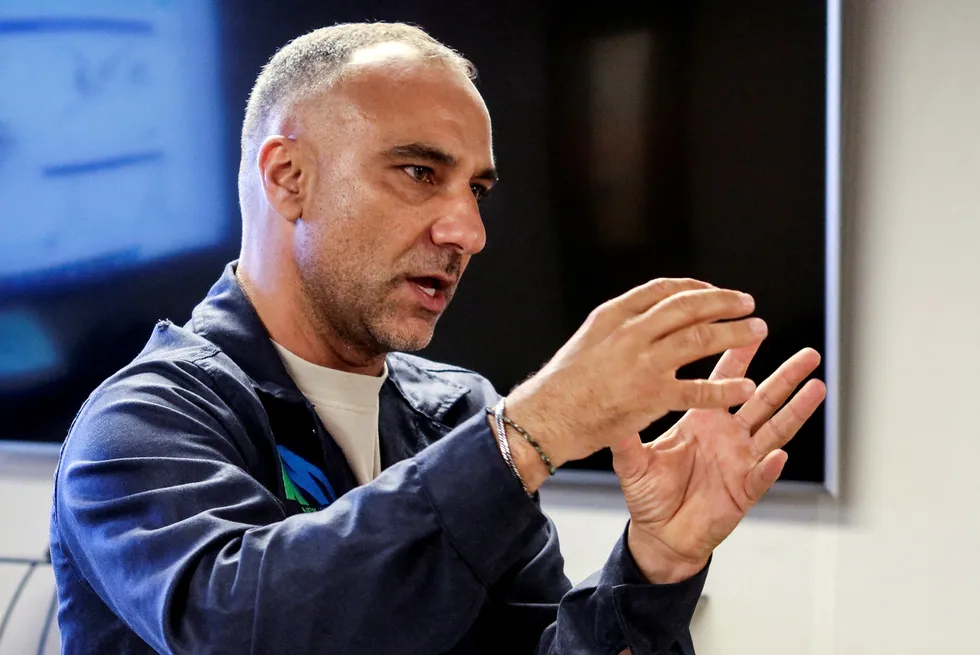 Yossi Abu, chief executive of NewMed Energy.