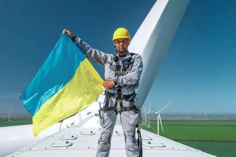 Ukraine has continued to deploy wind turbines despite its ongoing war with Russia.