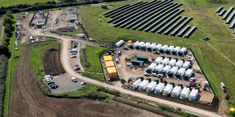 The 'Bumpers' battery that has been turned on by Harmony Energy Income Trust.
