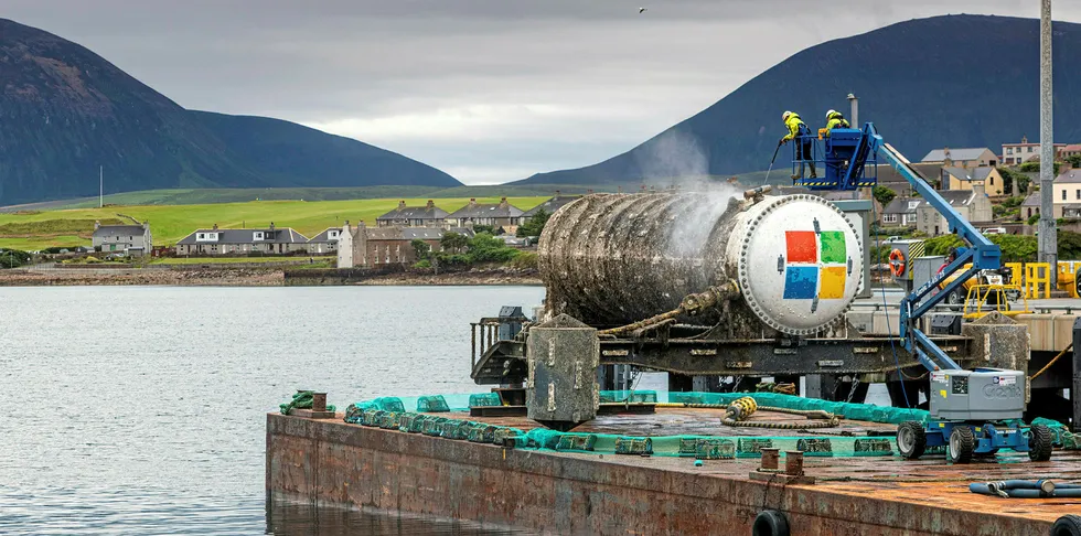 Project Natick comes to the surface at Orkney.
