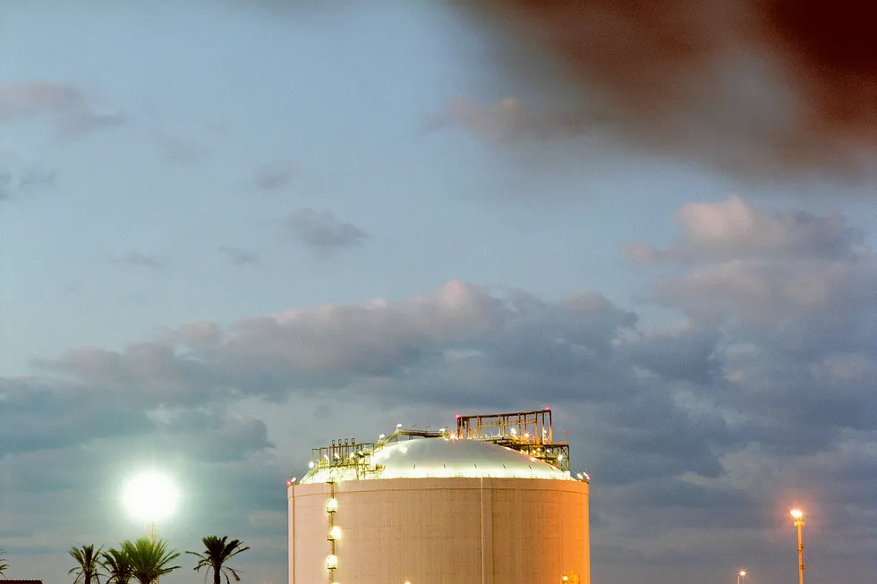 Admission: corrosion has delayed the start-up of the Raven field, which forms part of the WND development and will help feed Shell's Idku gas hub (pictured)