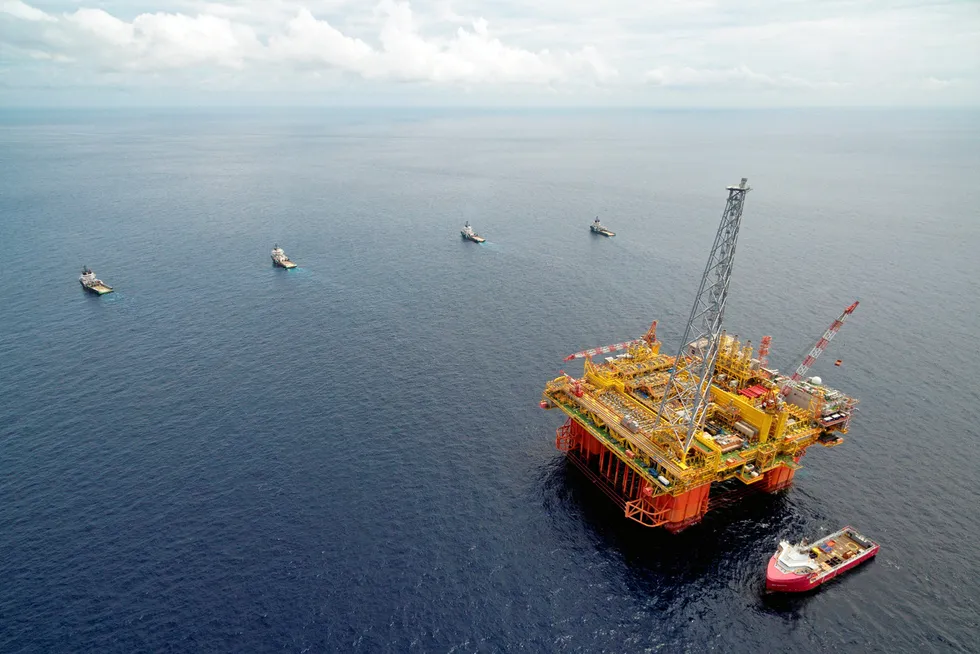 Impressive Ichthys: the central processing facility arrives at the field offshore Australia in May 2017