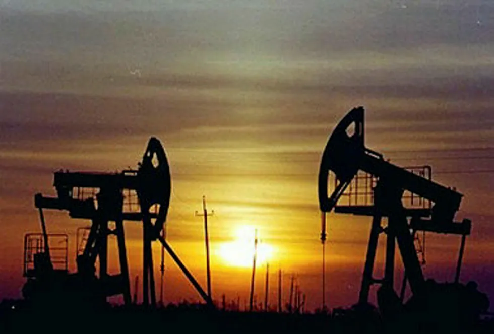 Oil down: on US output