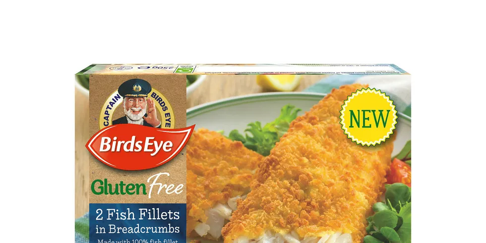 Birds Eye hopes to take advantage of the growing 'free from' market in the UK with the new fish item.