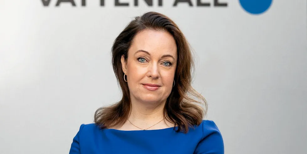Vattenfall chief executive Anna Borg