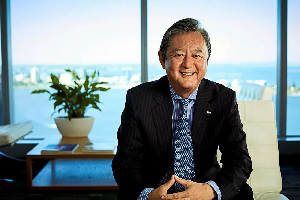 Trailblazer: Inpex Australia president director Hitoshi Okaw