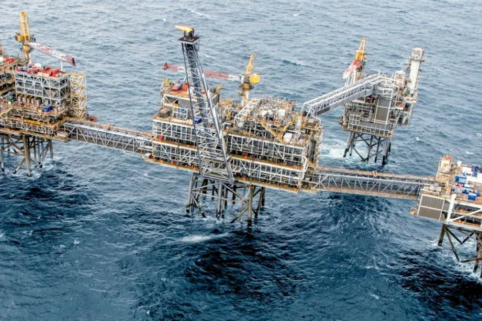 Producer: the Buzzard facility in the UK North Sea