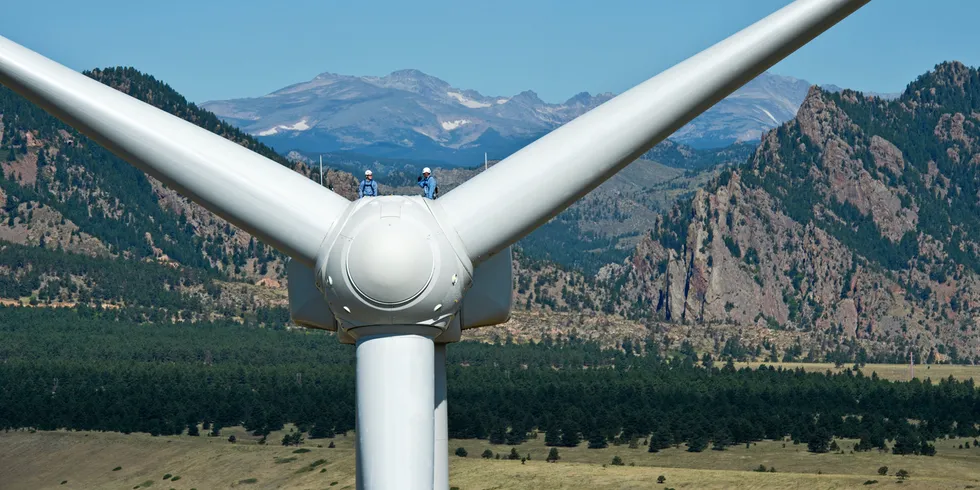 Alstom ECO 100, 3MW turbine, which is now to be serviced by Vestas