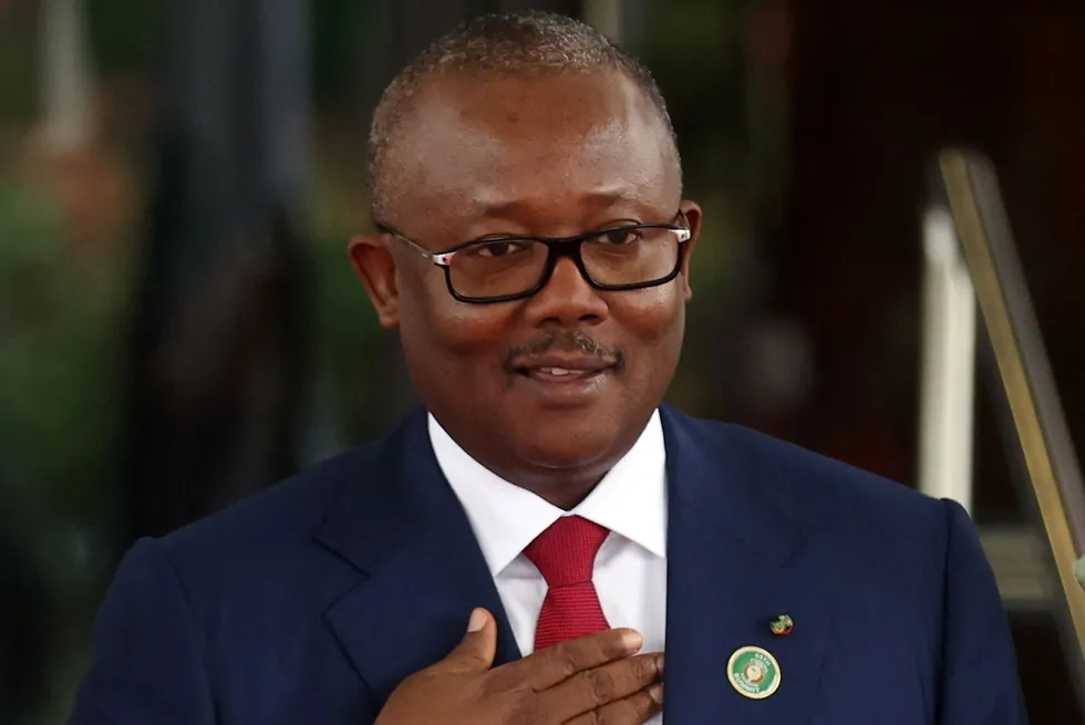 Guinea-Bissau President Umaro Sissoco.