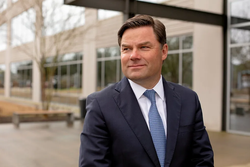 TGS chief executive, Kristian Johansen.