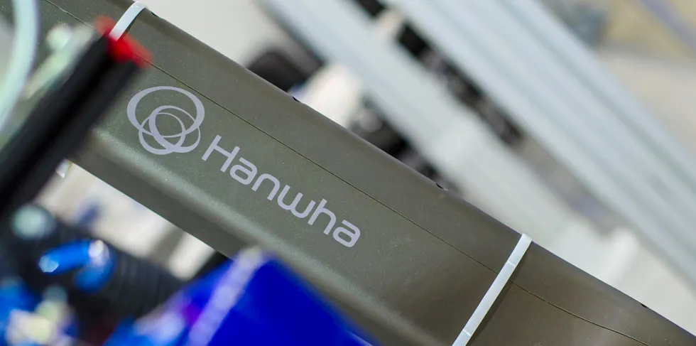 Hanwha has big European green ambitions.