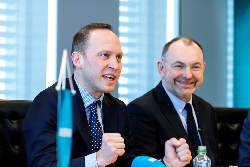 Reason to be pleased: Vaar Energi chief executive Torger Rod
