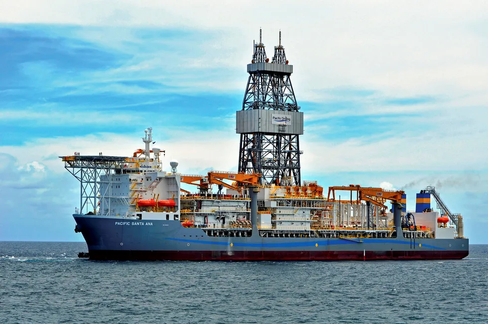 Pacific Santa Ana: working for Total off Senegal