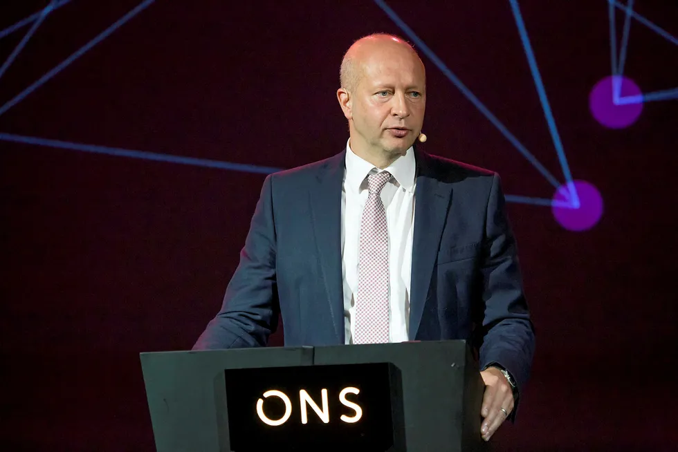 Fourth quarter loss: Ensco chief executive Carl Trowell