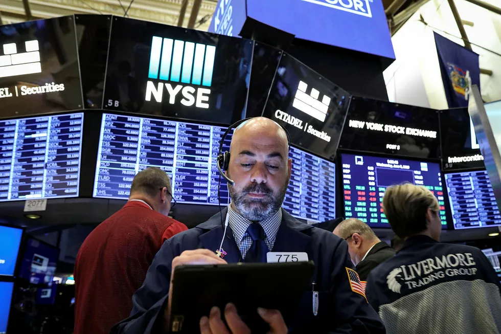 Oil price: Brent crude futures were up 66 cents at $61.97 a barrel by 10:57am EDT