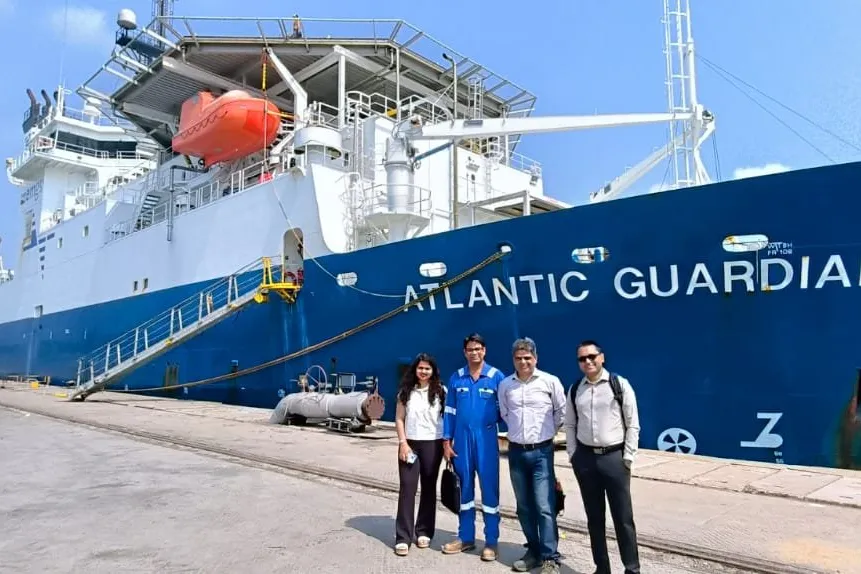 EMGS vessel Atlantic Guardian.