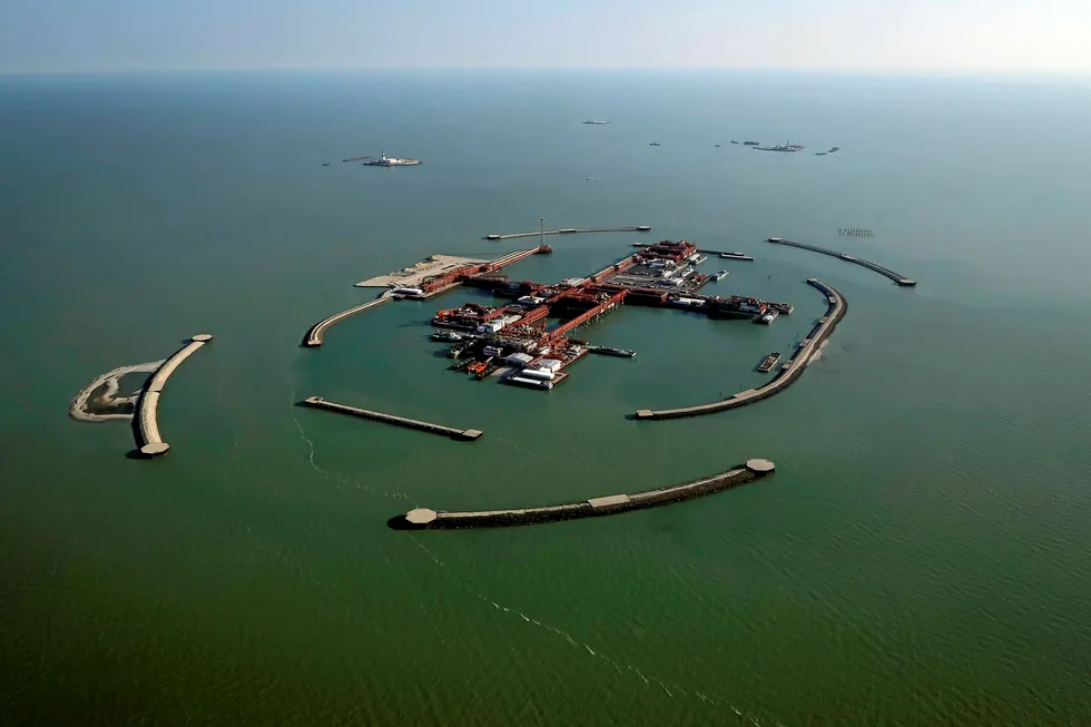 Up and running: artificial islands at the Kashagan offshore field