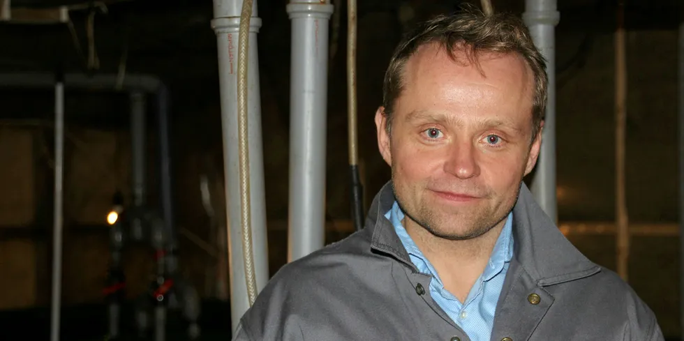 Ice Fish Farm's Chairman, Gudmundur Gislason.