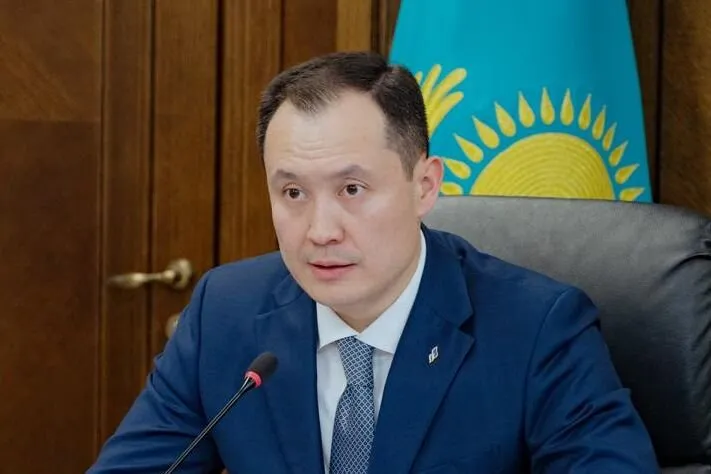 Qazaqgaz executive board chairman Sanzhar Zharkeshov.