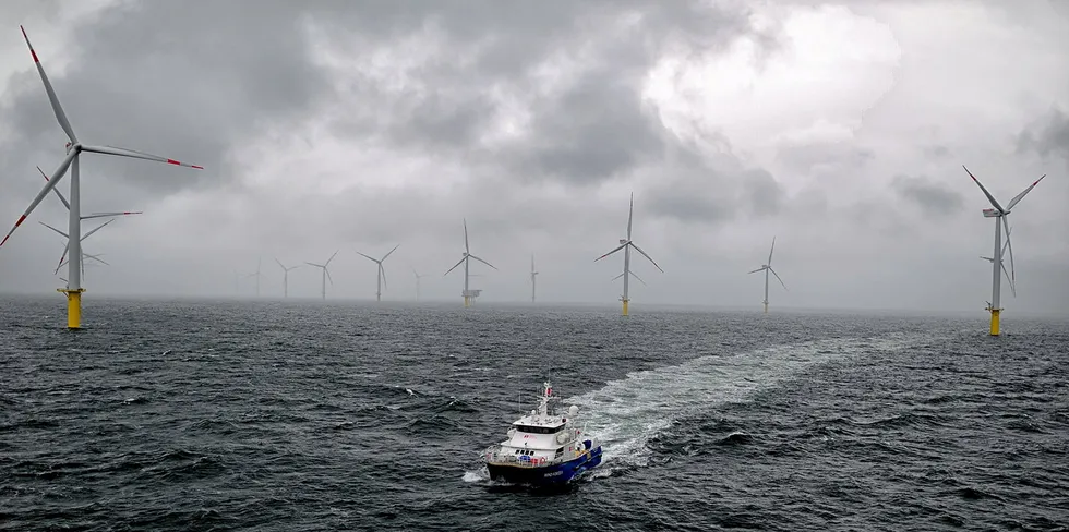 EWE's Riffgat offshore wind farm