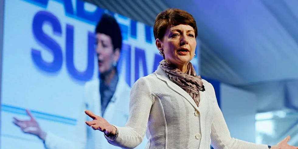 Lynn Good, President and CEO of Duke Energy.
