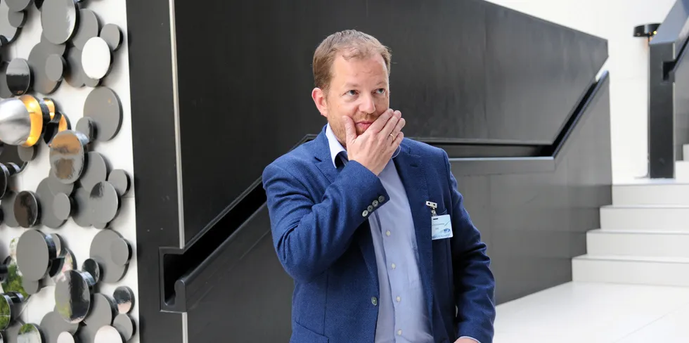 Klaus Hatlebrekke, interim CEO at Norway Royal Salmon.
