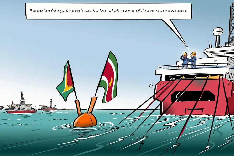 In the hunt: Suriname state-owned oil company Staatsolie has set out plans for a new seismic campaign as the country steps up efforts to attract oil and gas majors in the hope of matching the success of neighbour Guyana.