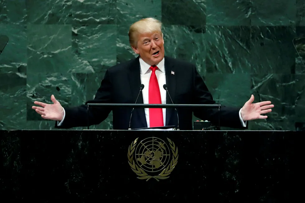 Doubling down: US President Trump once again calls on Opec to pump more oil
