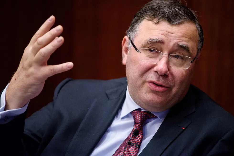 Negotiations: TotalEnergies chief executive Patrick Pouyanne.