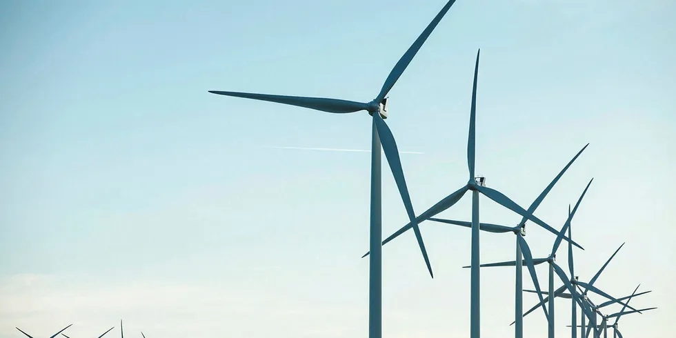 Vestas turbines in Texas