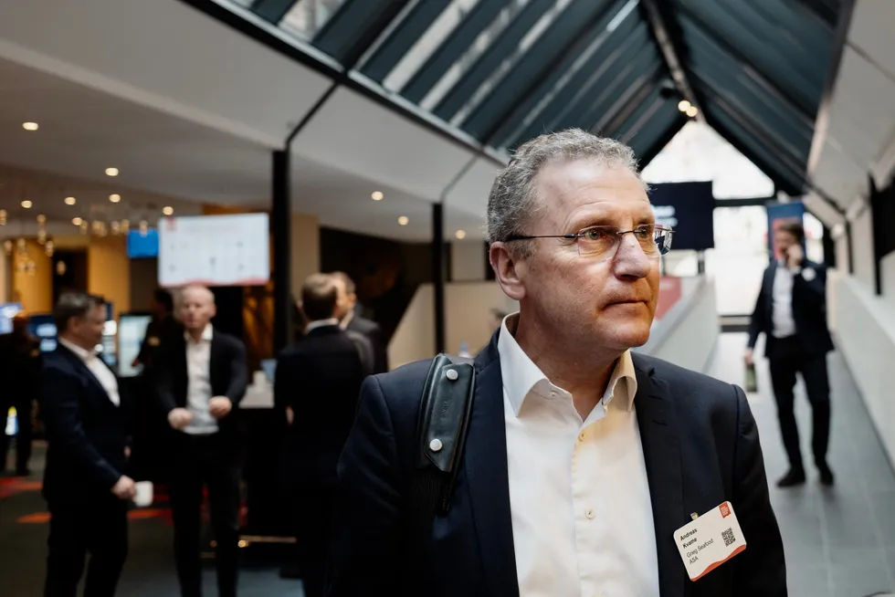 Andreas Kvame has been CEO at salmon farmer Grieg Seafood for the last decade.