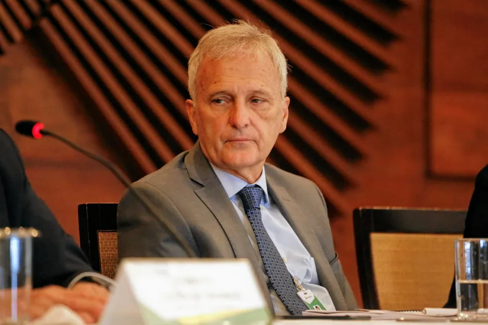 Investment push: Petrobras exploration and production director Carlos Alberto Pereira de Oliveira