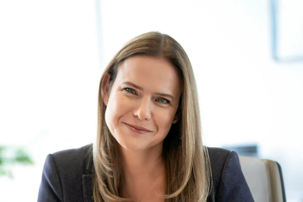 At the helm: OMV Petrom chief executive Christina Verchere.