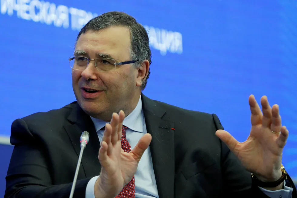 Planning some country exits: Total chief executive Patrick Pouyanne